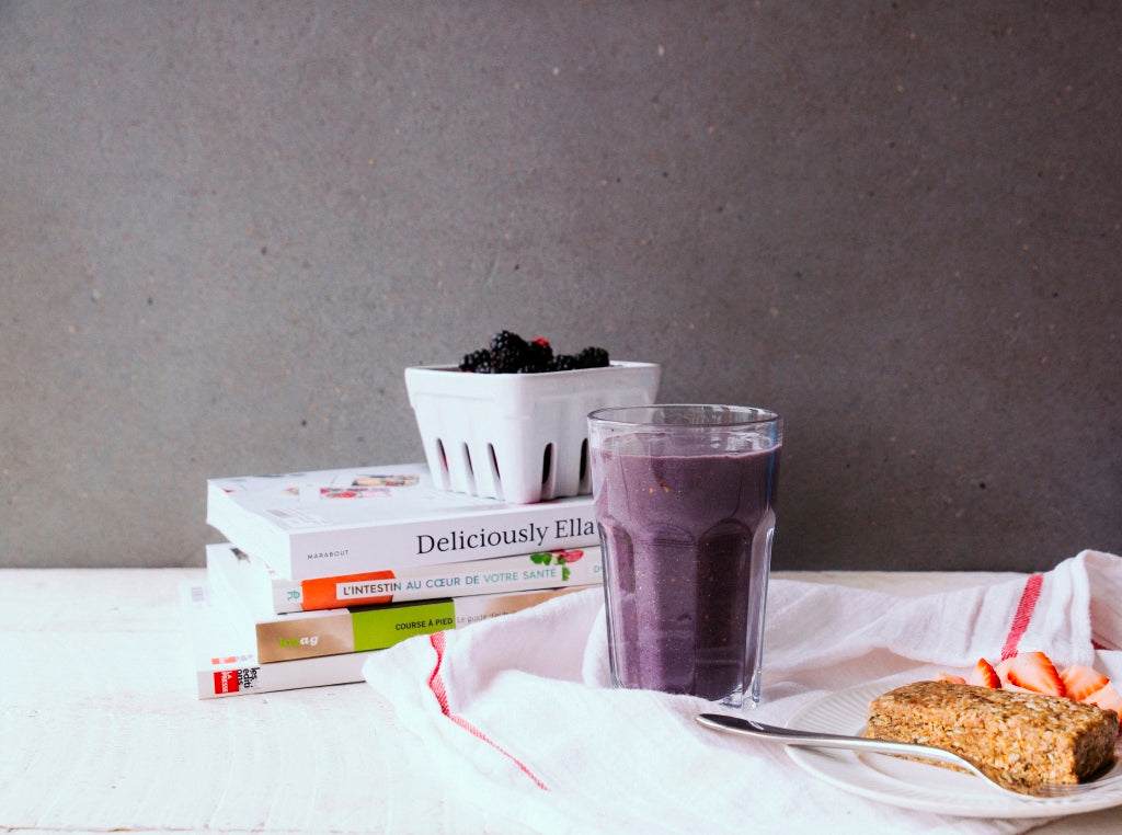 MOVE Recette smoothie protéiné aux mûres