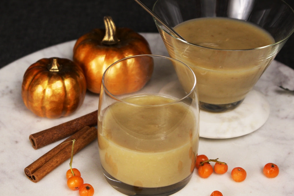 Compote de pommes protéinée