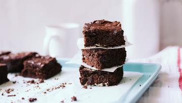 Brownies au chocolat et fleur de sel